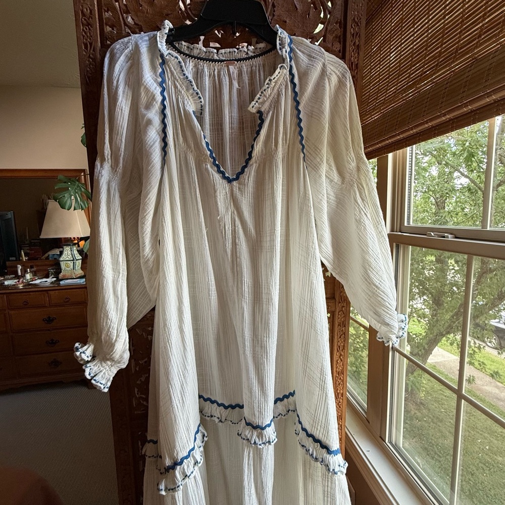 Free People White Maxi